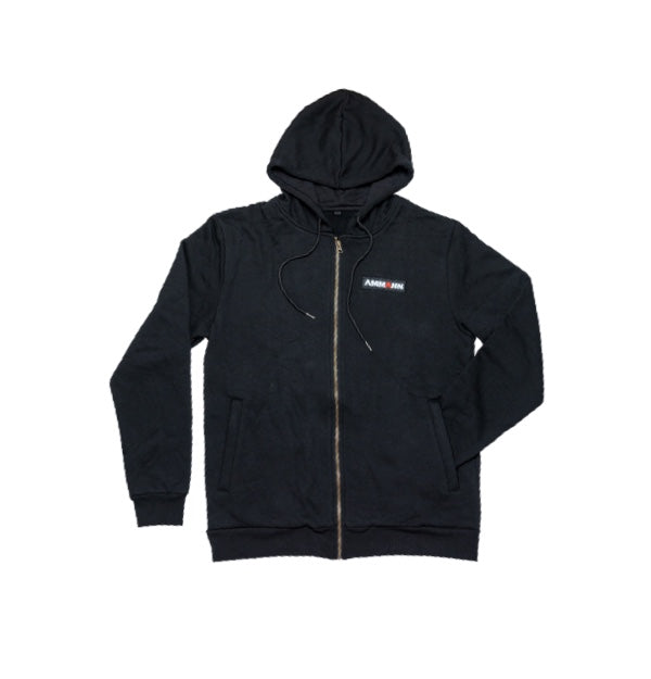 Ammann EU: Black Zipped Hoodie 2025 Edition