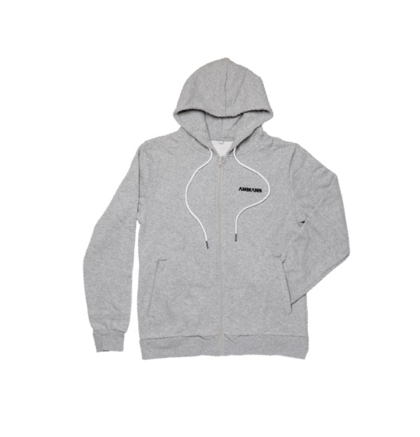 Ammann EU: Grey Zipped Hoodie 2025 Edition